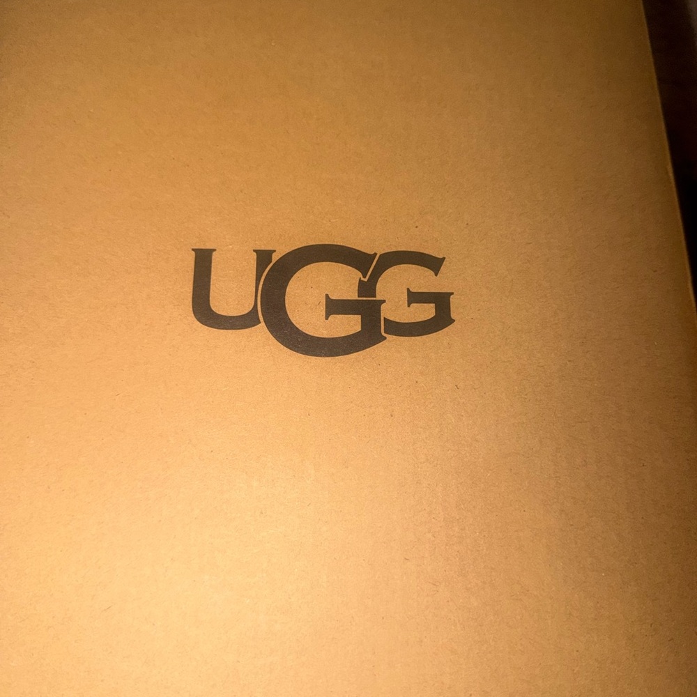 UGG Classic Micro Chestnut Suede Shearling Slip-On Clog - Picture 9 of 9